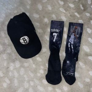 Nets fan Hat and socks